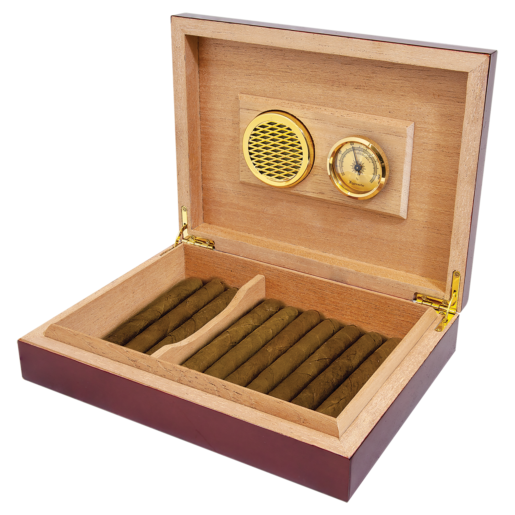 Rosewood Piano Finish Humidor 1