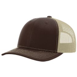 Richardson 112+ R-FLEX Adjustable Trucker Hat w/Leatherette Adhesive Patches or Embroidery 11