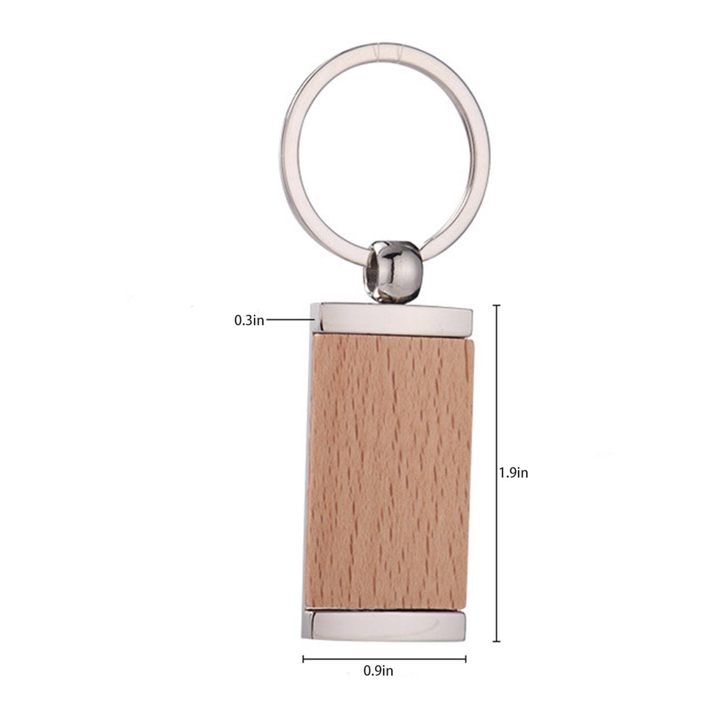 Bamboo Key Chain 4
