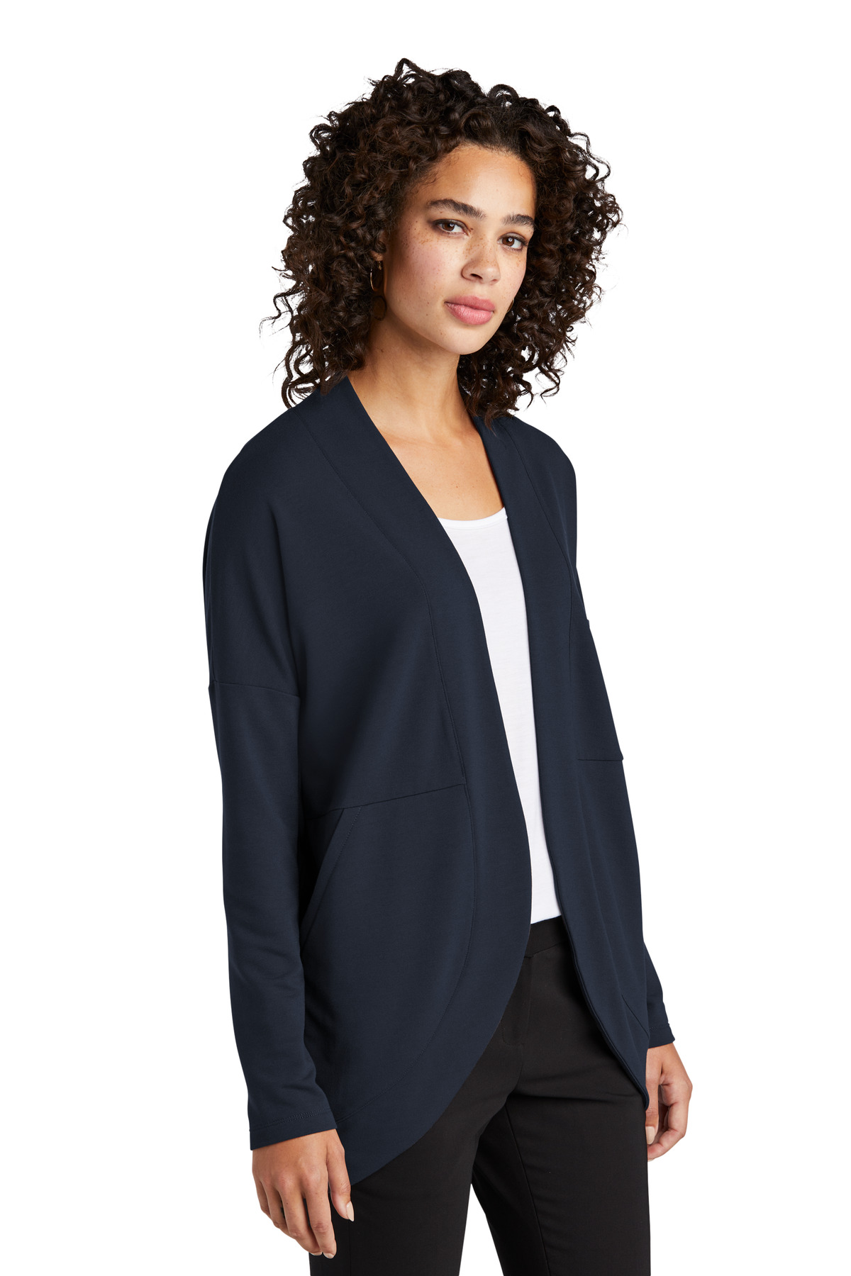 Mercer+Mettle Women's Stretch Open-Front Cardigan MM3015 38