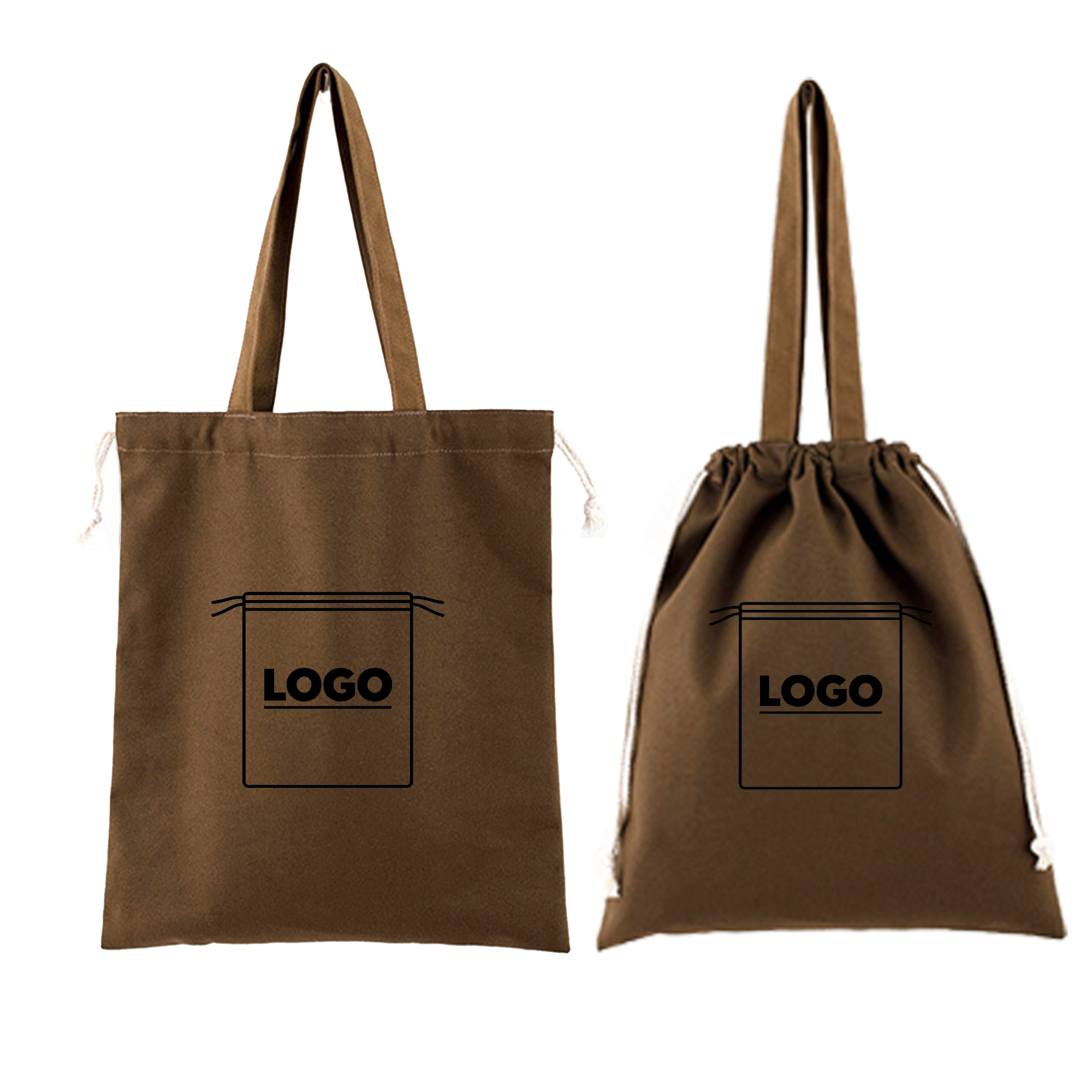 Drawstring Shopping Handheld Tote Bag 2