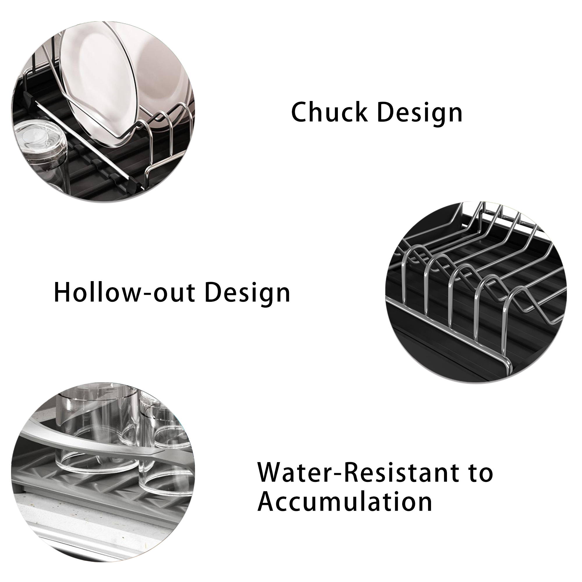 Retractable Dish Drying Rack 3