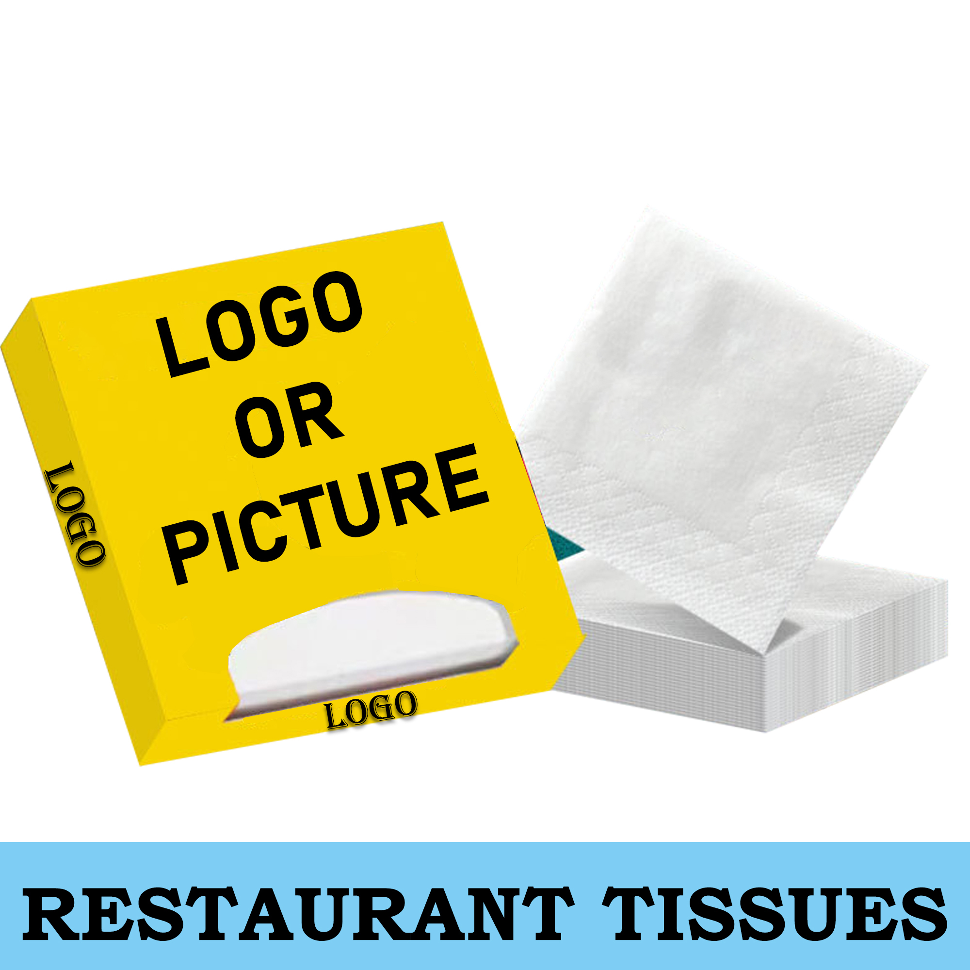 Customized Advertising Boxed Napkins 2