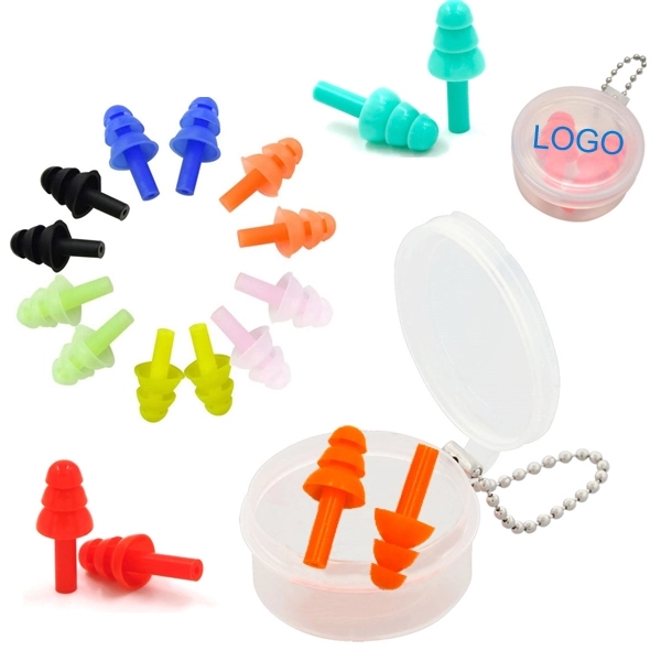 Silicone Earplug Keychain 2