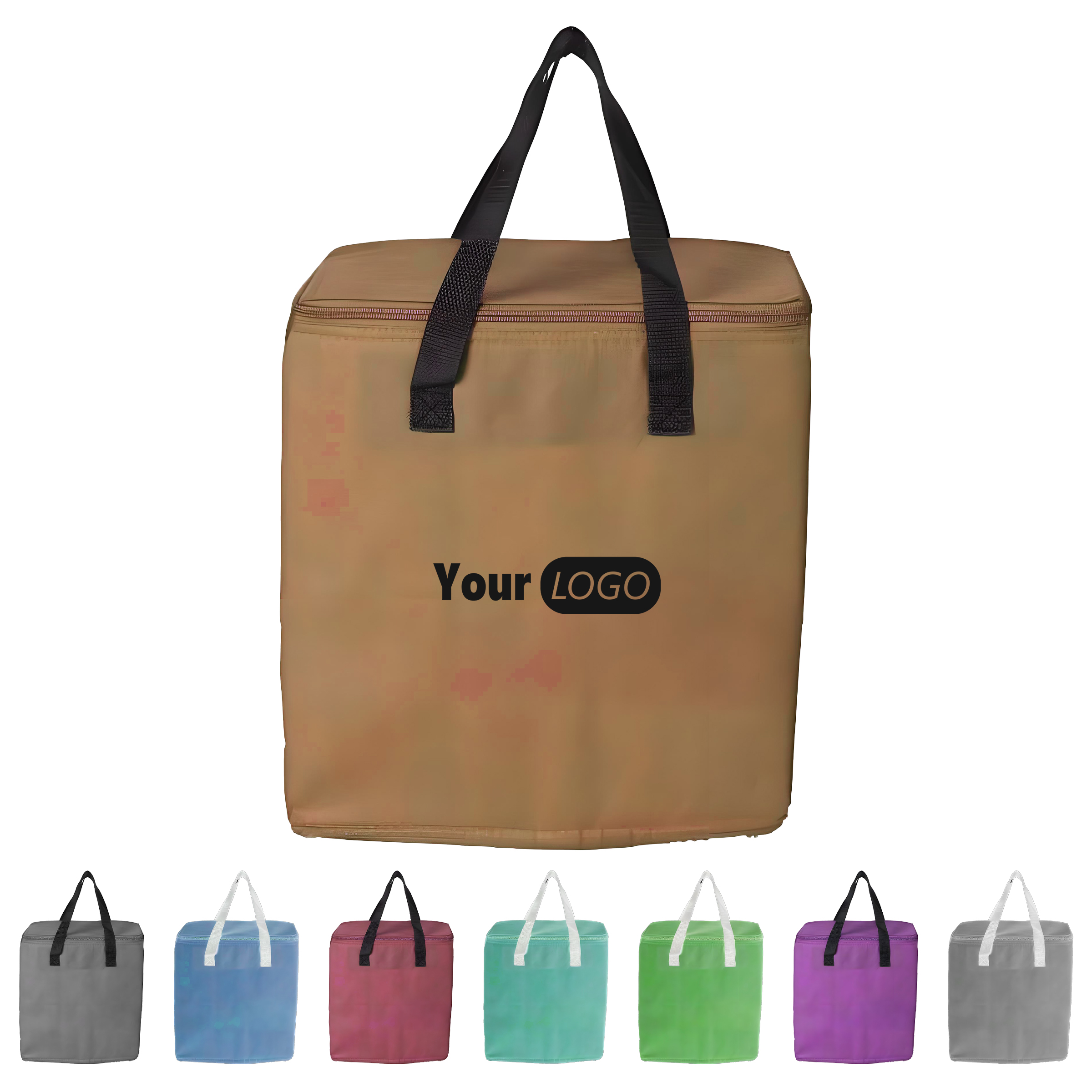 Polyester Portable Foldable Cooler Bag 4