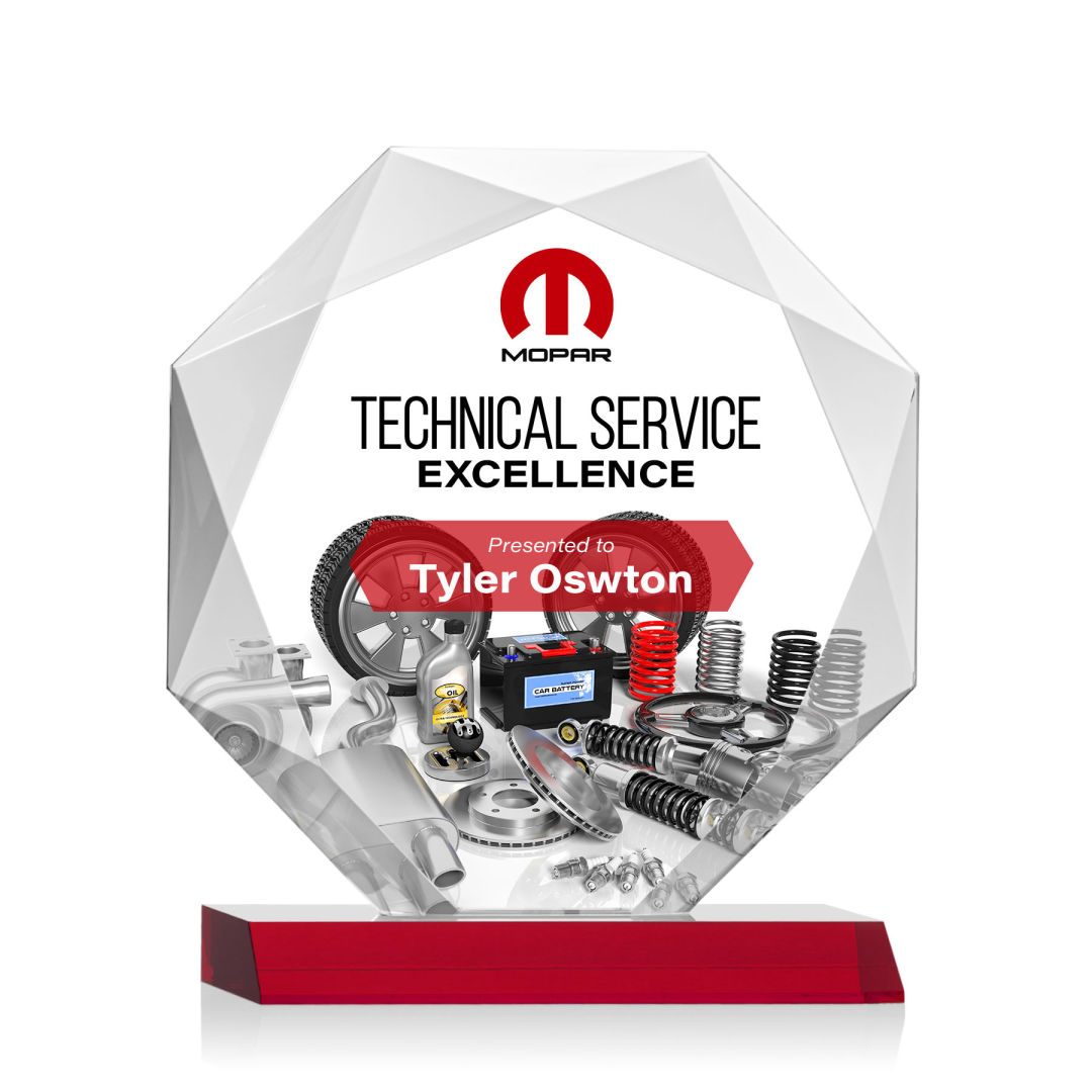 Kitchener VividPrint™ Award - Red 4