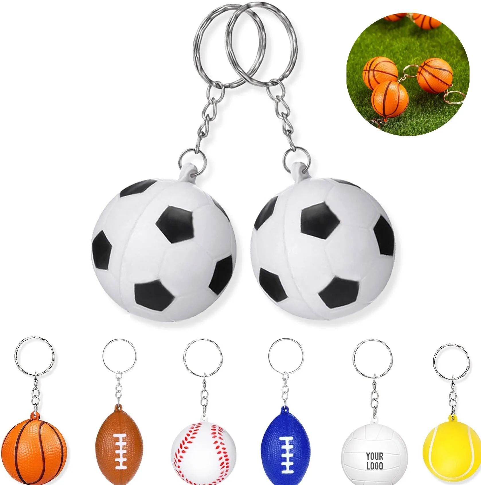 Basketball Keychains 7