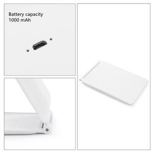 Foldable Rechargeable Mirror W/ Led Light 3