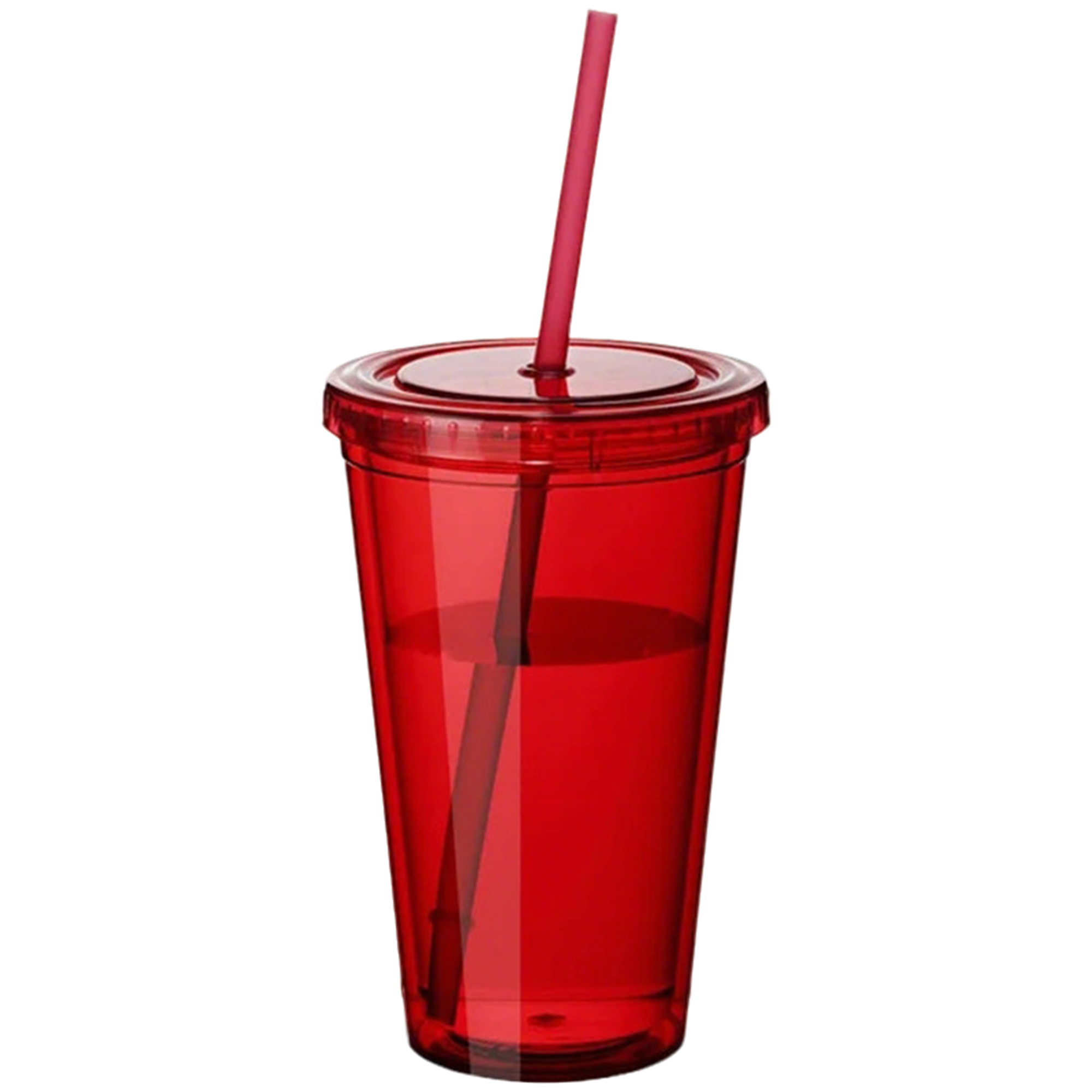 16 Ounce Double Wall Insulated Tumbler With Straw 3