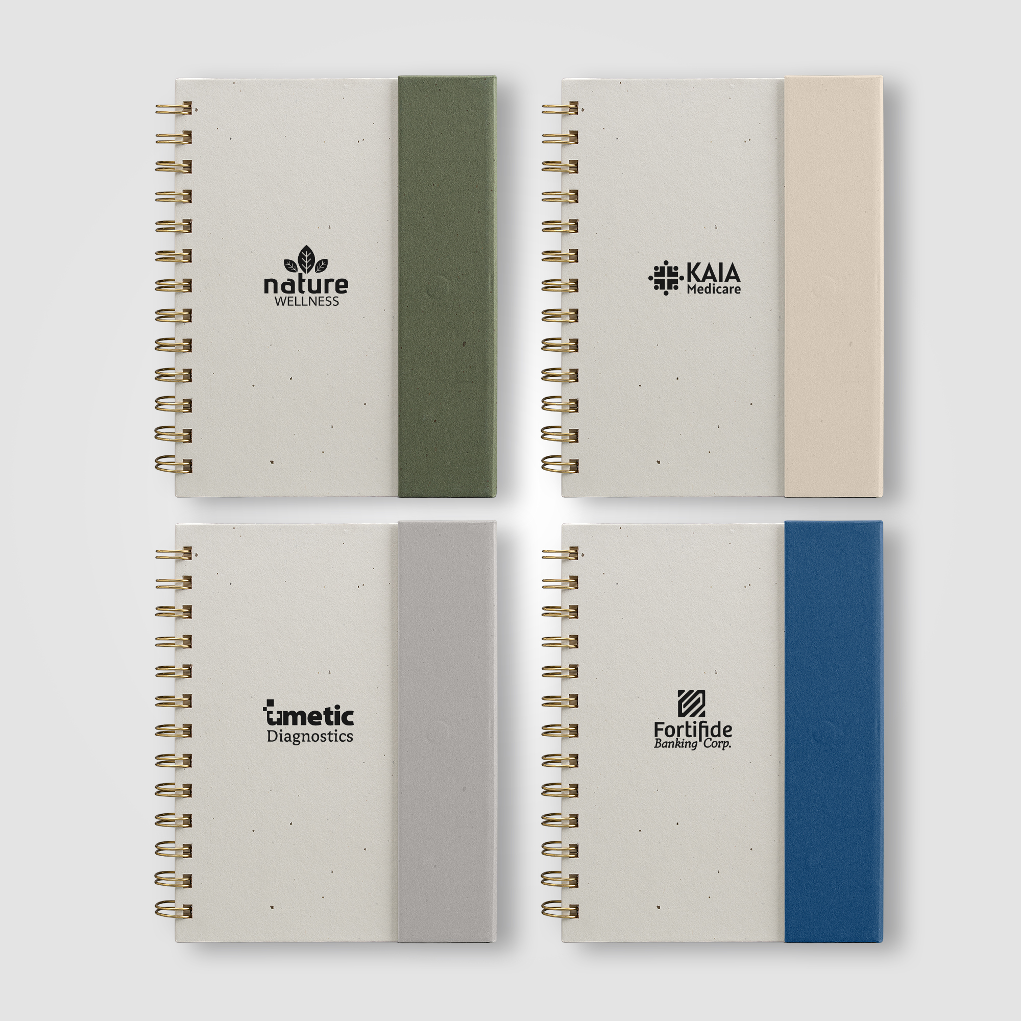 Halden FSC Paper Sticky Note Spiral Notebook Organizer – B6 1