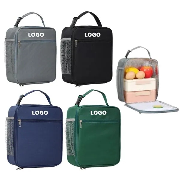 Colorful Insulated Lunch Tote with Spacious Thermal Bag 6