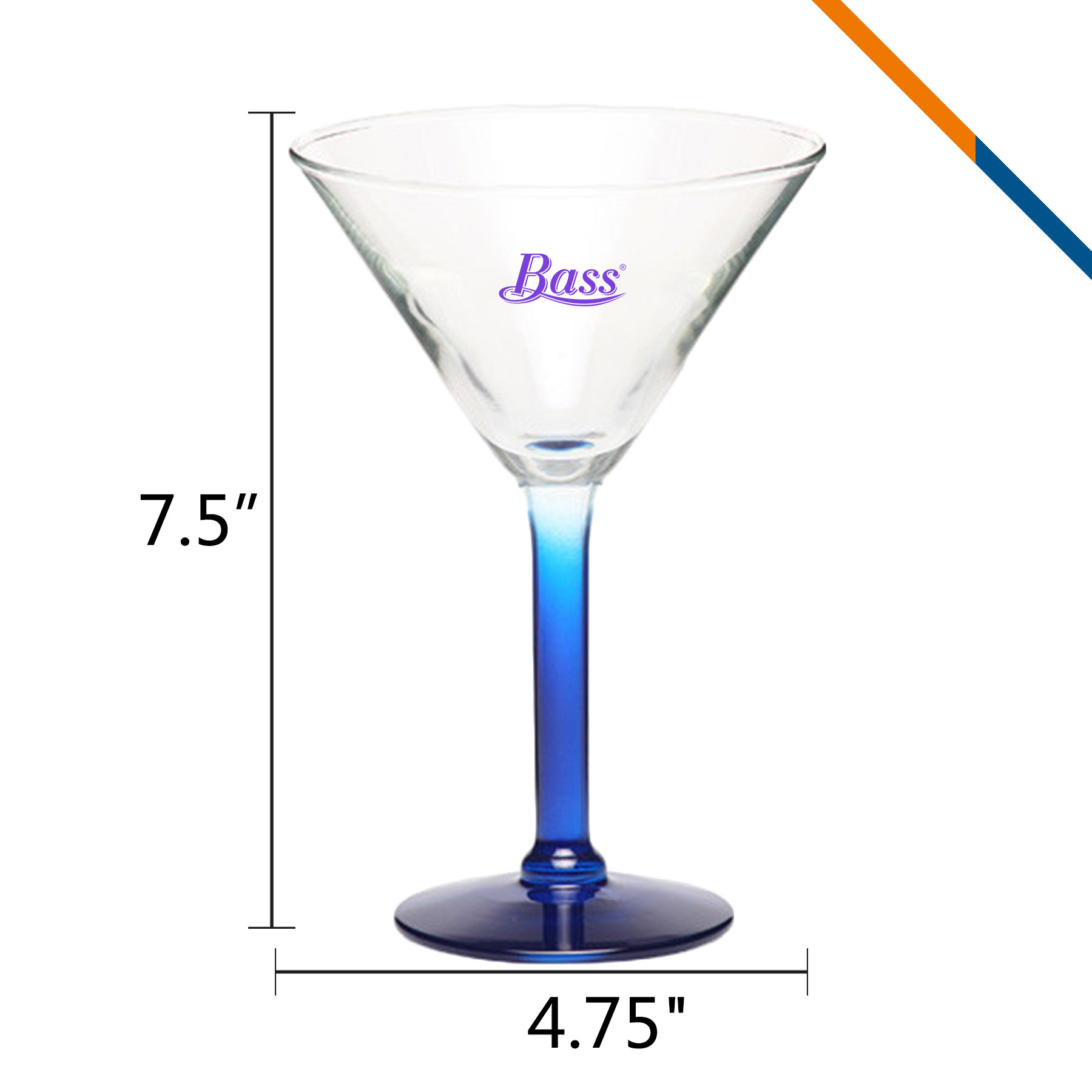 Libbey Hattie Martini Glasses - 8.5 OZ. 5