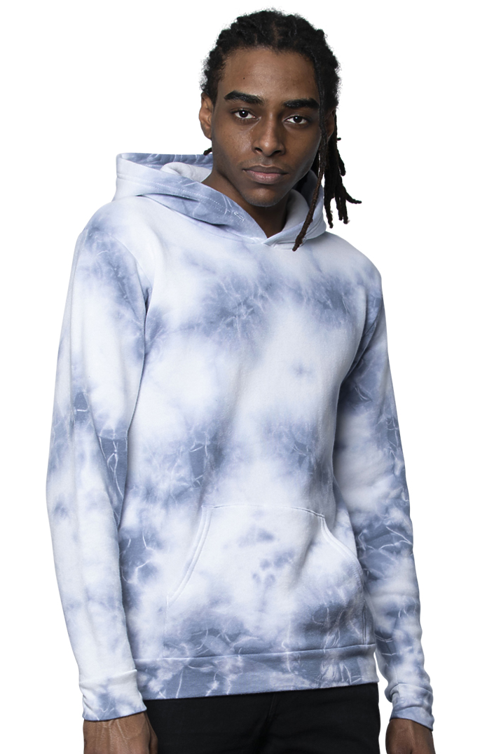 Unisex Cloud Tie Dye Pullover Hoodie 3