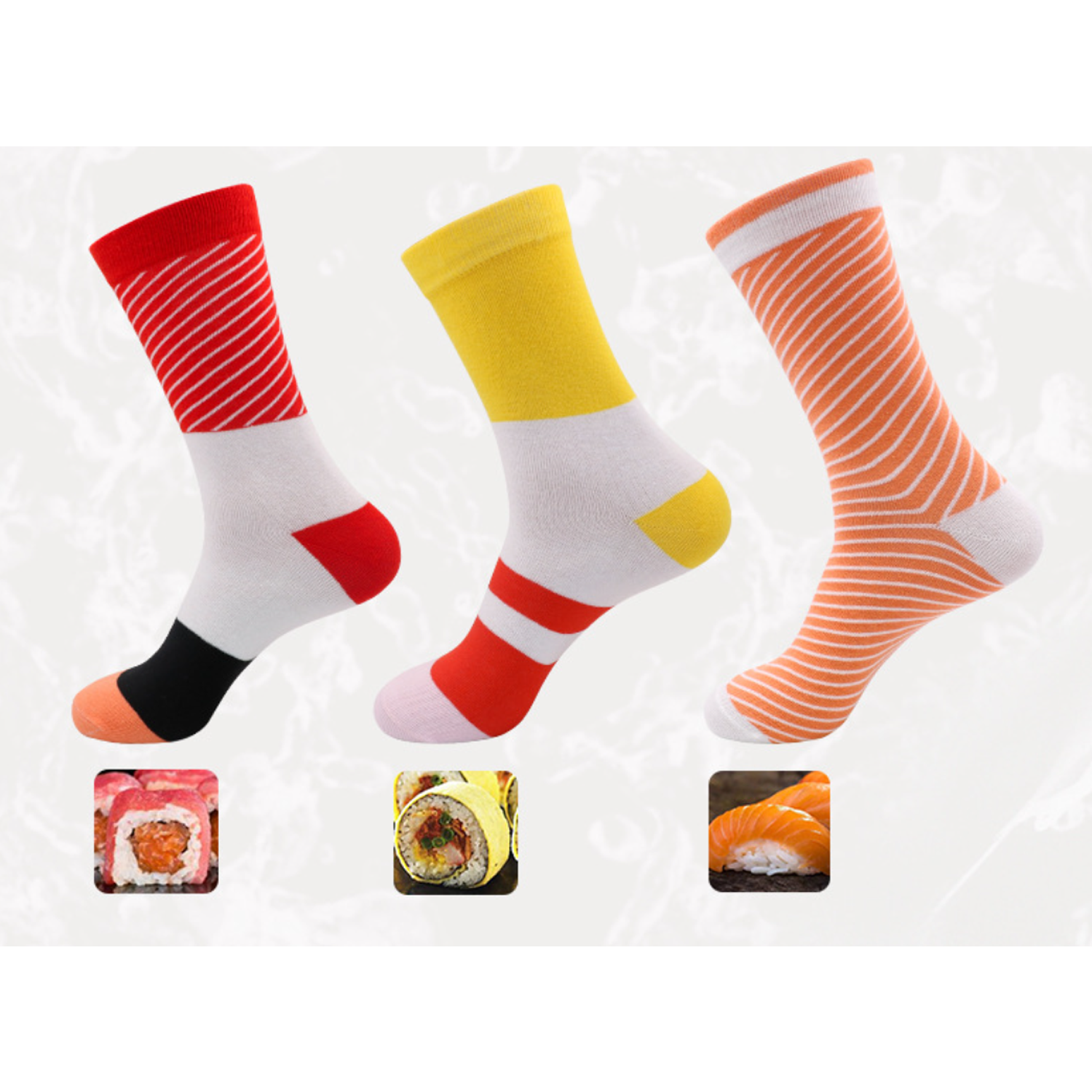 Mid-Tube Combed Cotton Socks For Christmas 6