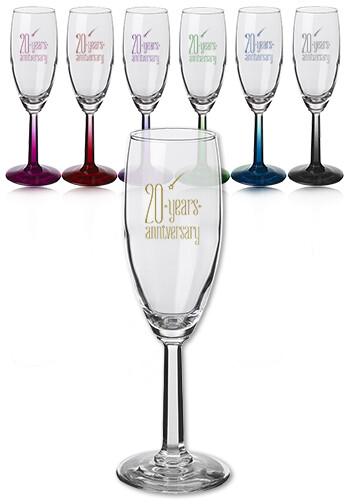 6 oz. Libbey Champagne Flutes