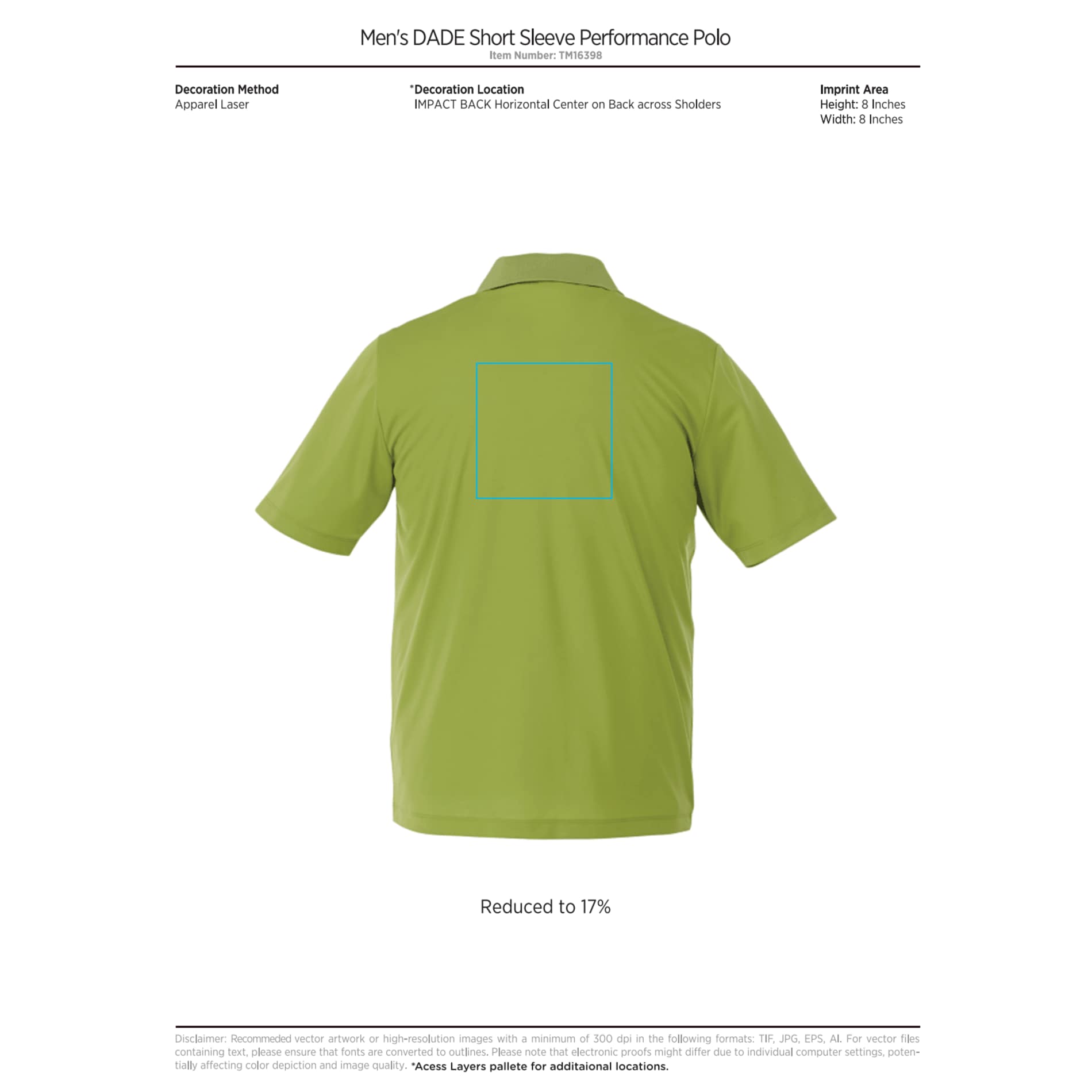 Men's DADE Short Sleeve Polo 443