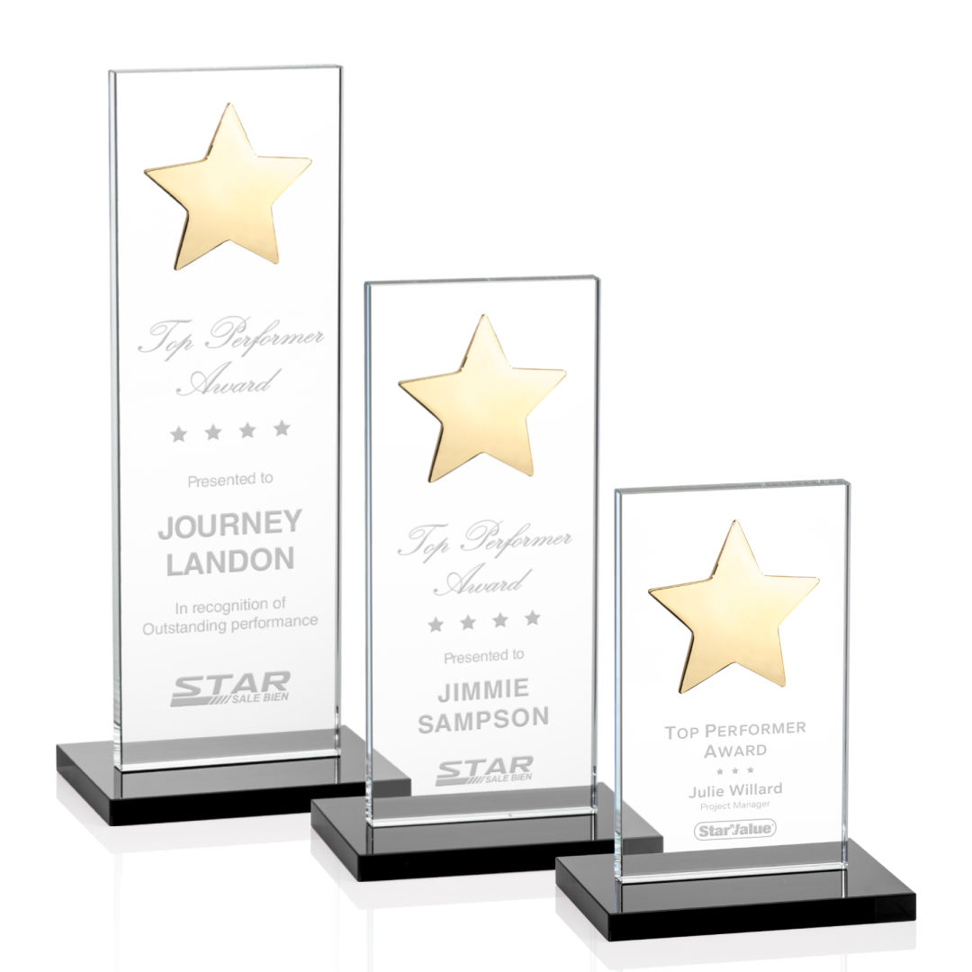 Dallas Star Award - Black/Gold 6
