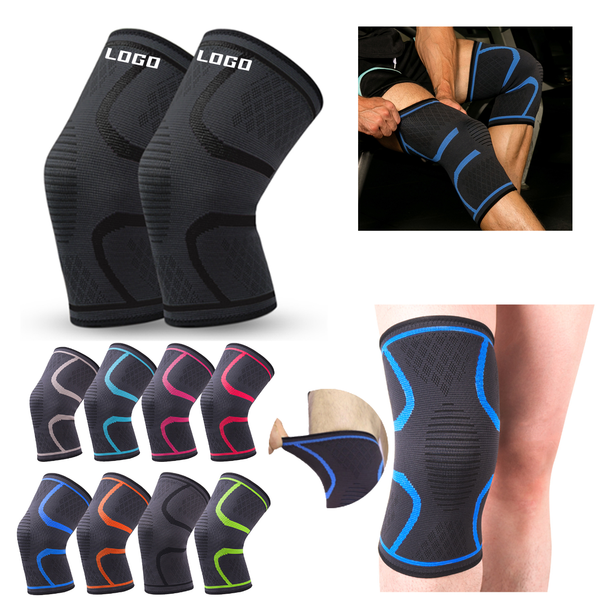 Breathable Sports Knee Sleeve 2