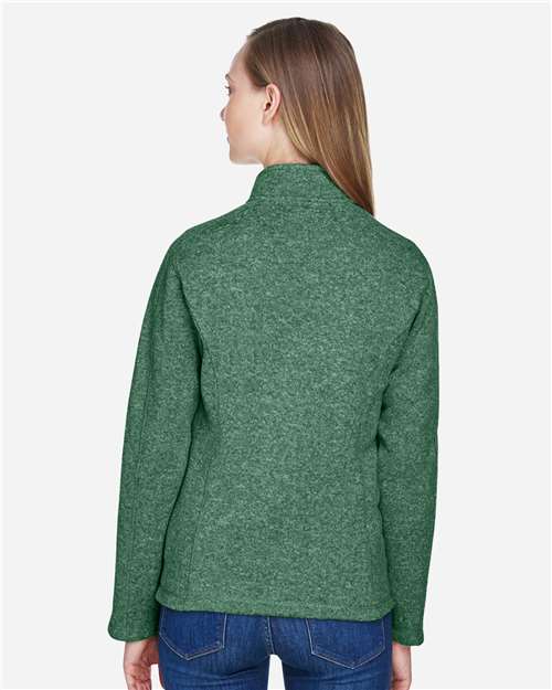 Women's Bristol Full-Zip Sweater Fleece Jacket - DG793W 5