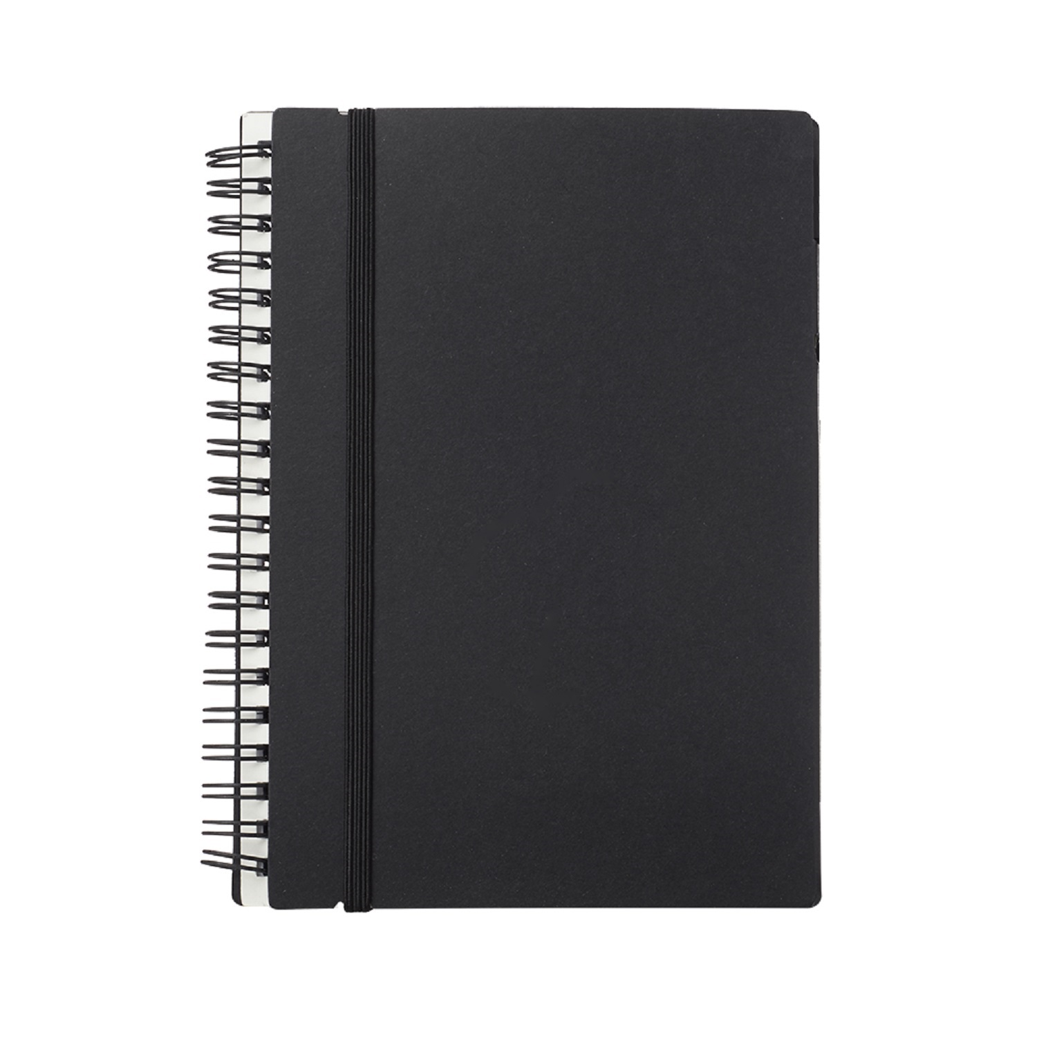 Elastic Closure Recycled Spiral Notebook 8