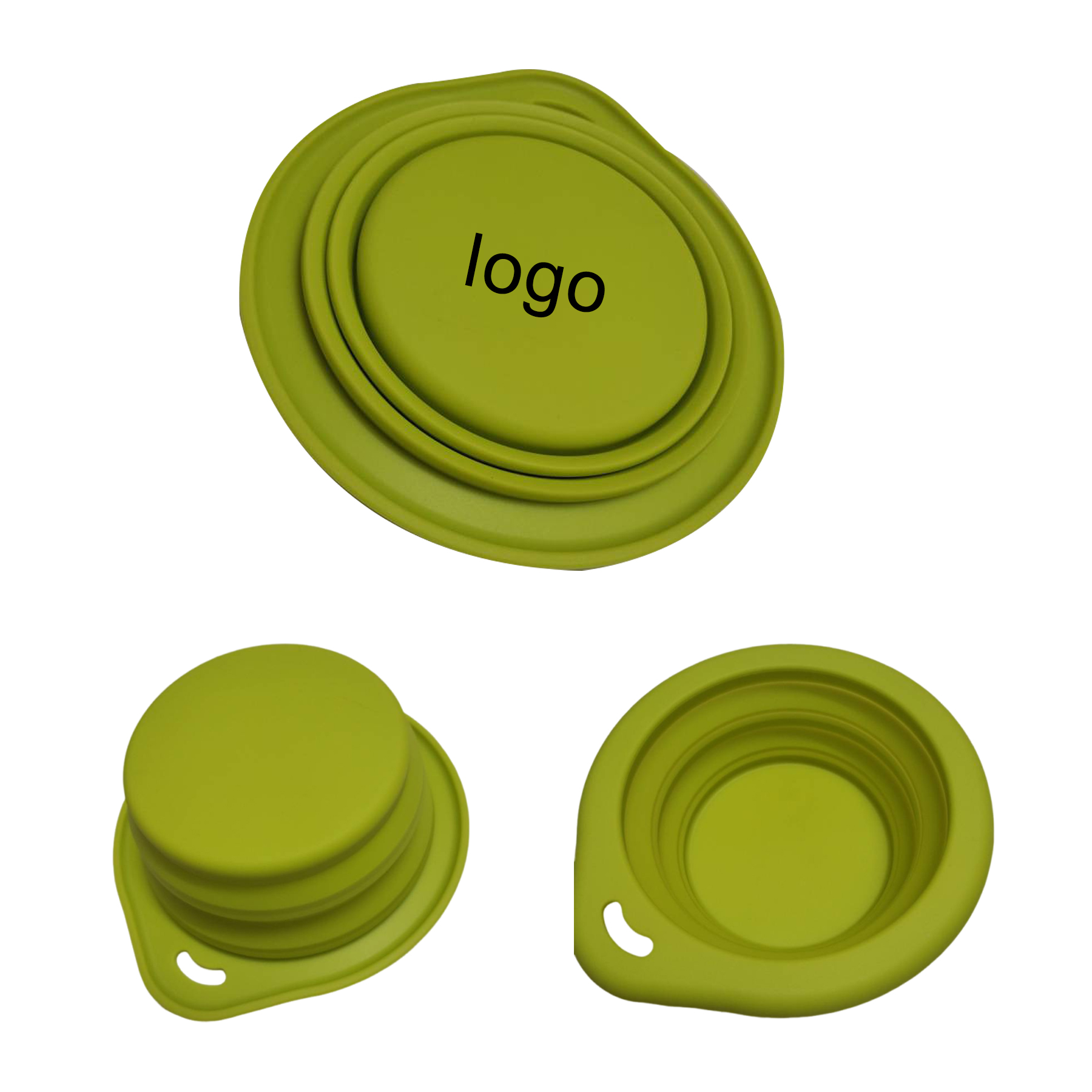Folding Silicone Pet Bowl 1