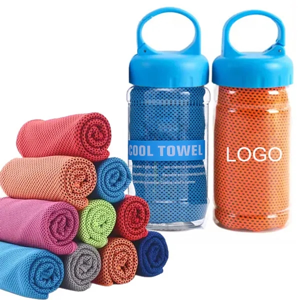 Cooling Towel in Carabiner Case 4