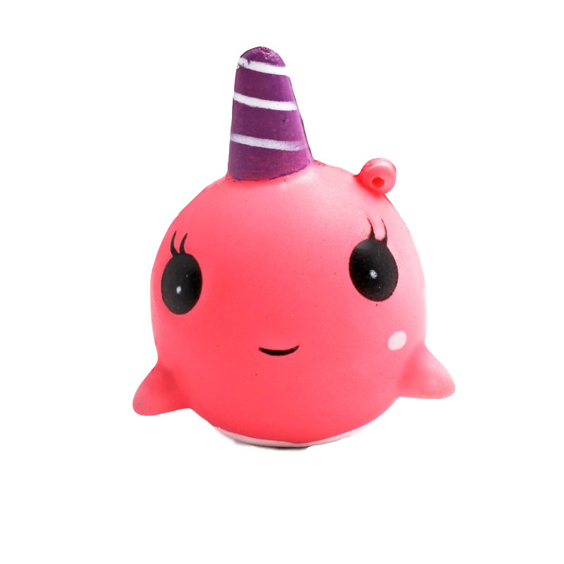 Squishy Narwhal Squeeze Toy Stress Reliever 7