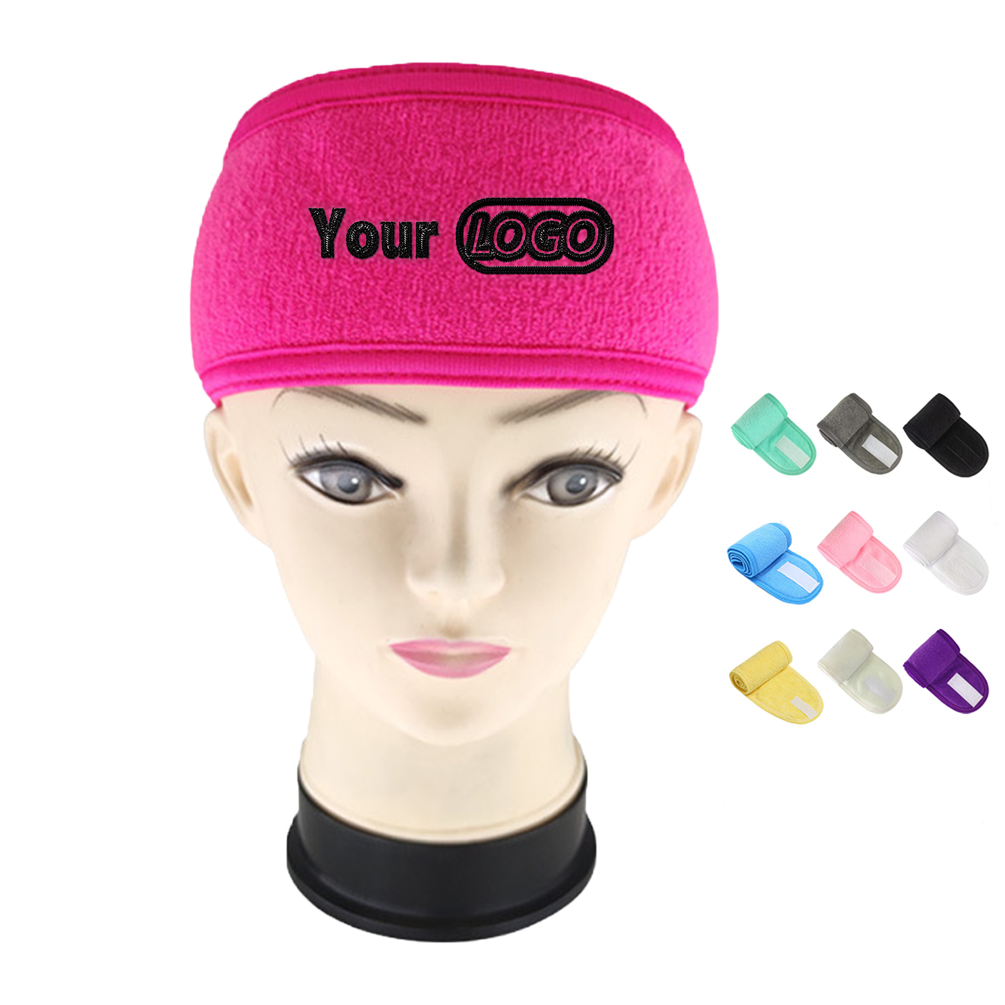 Polyester Custom Logo Sports Headband 8