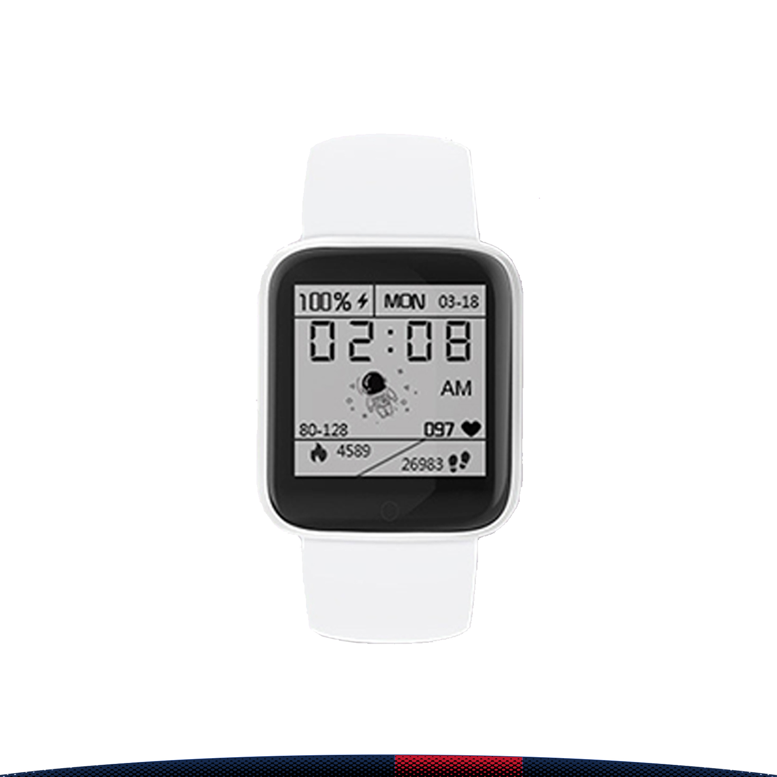 Plare Smart Pedometer Watch 9