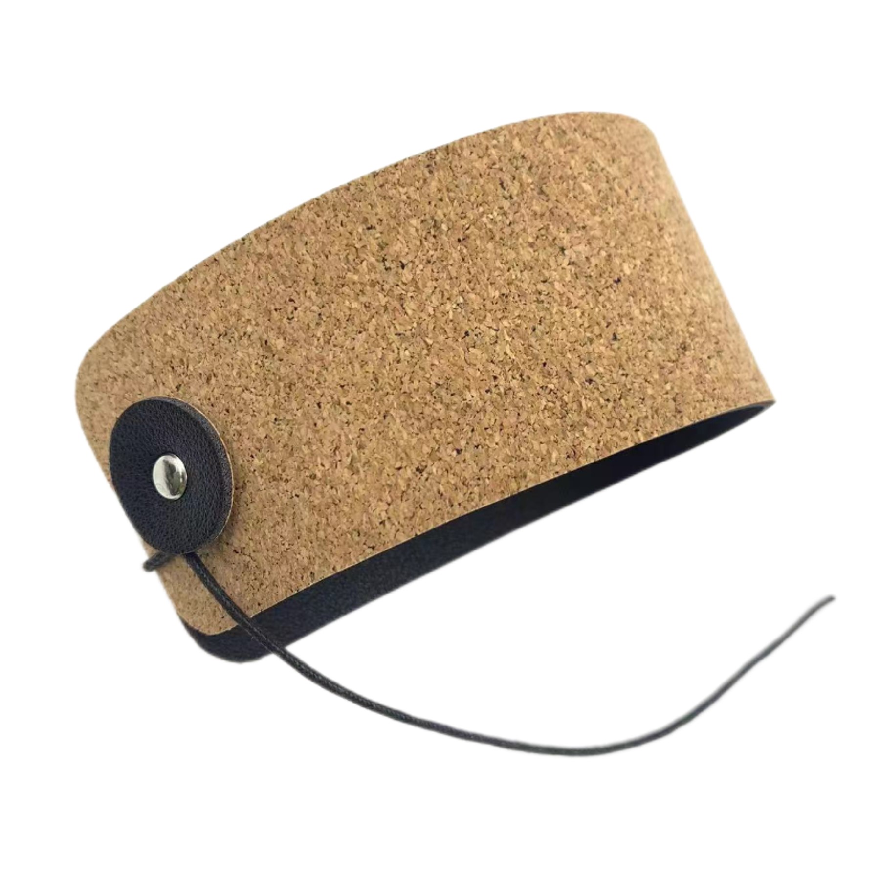 Retro Cork Cup Sleeve adjustable Holder/Bracelet 1