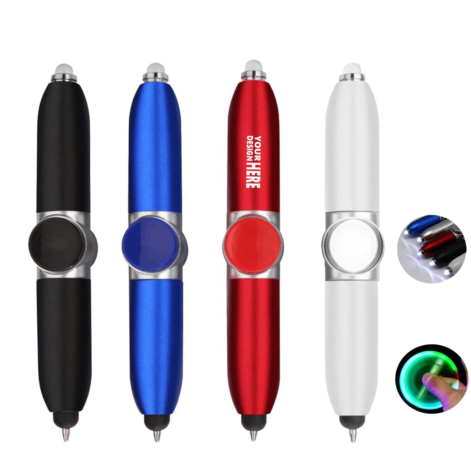 Fidget Spinner Stylus Led Pen 1