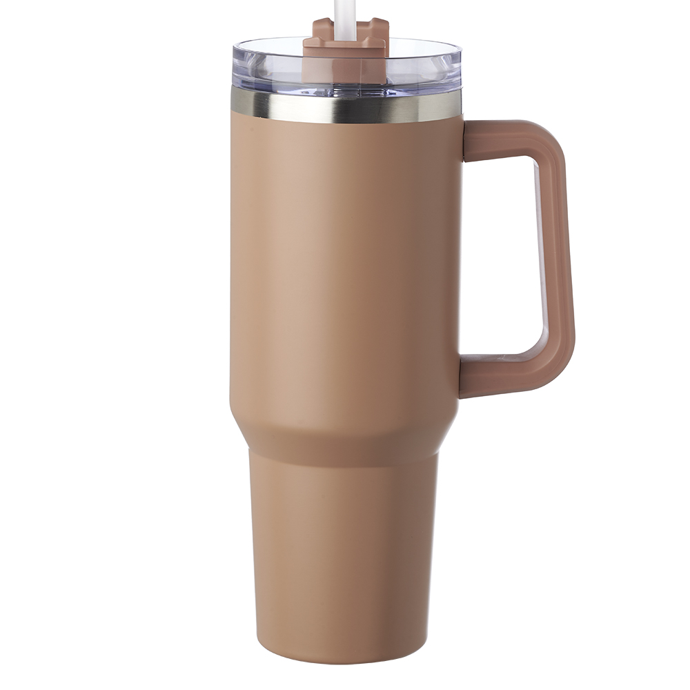 40 oz. Alps Stainless Steel Travel Mugs with Handle 12