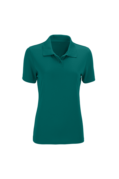 Women's Vansport Omega Solid Mesh Tech Polo 35