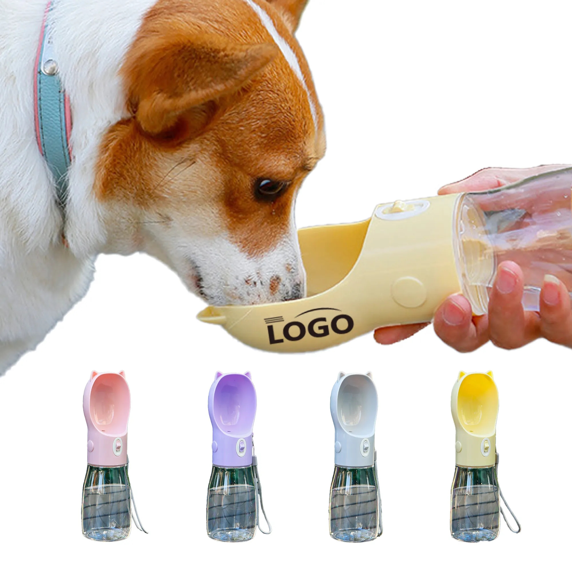 18oz Leak-Proof Dog Water Bottle: Customizable Active Pets 5