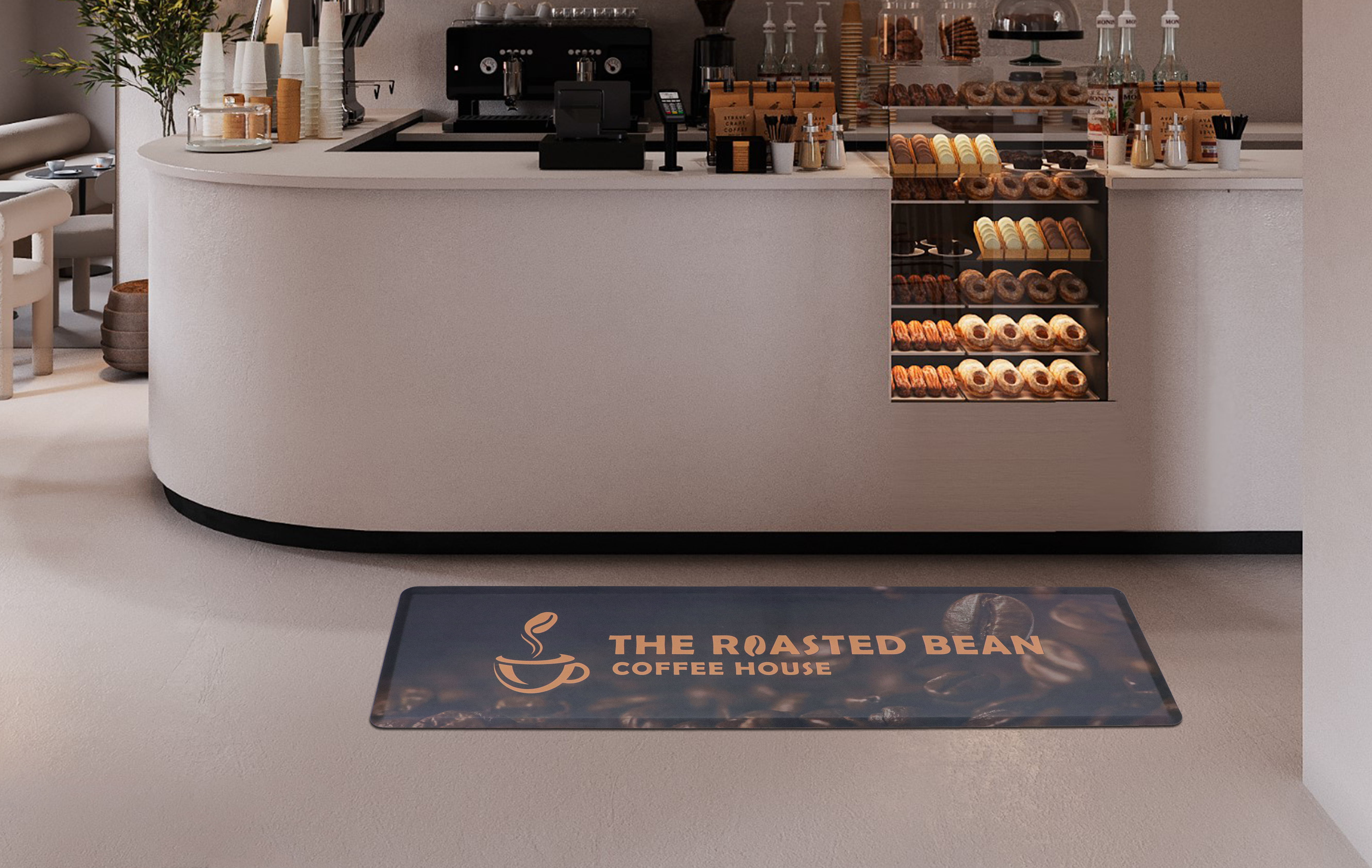 Branded Comfort Logo Mat (2' x 6')