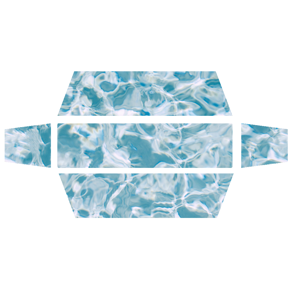 10' X 6' Rectangular Table Cover - Full Bleed Printing 6