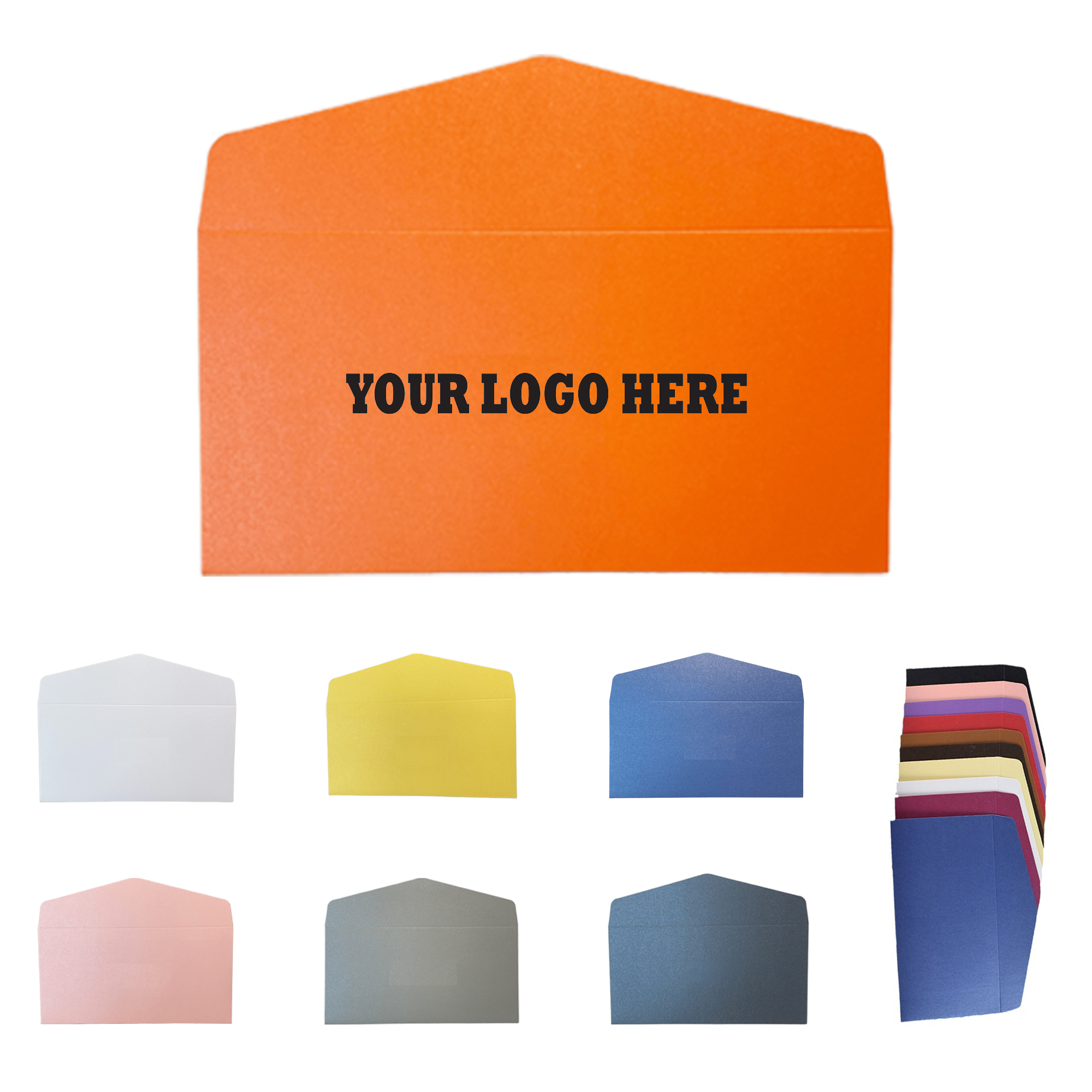Personalized Pearlescent Western Style Envelope 3