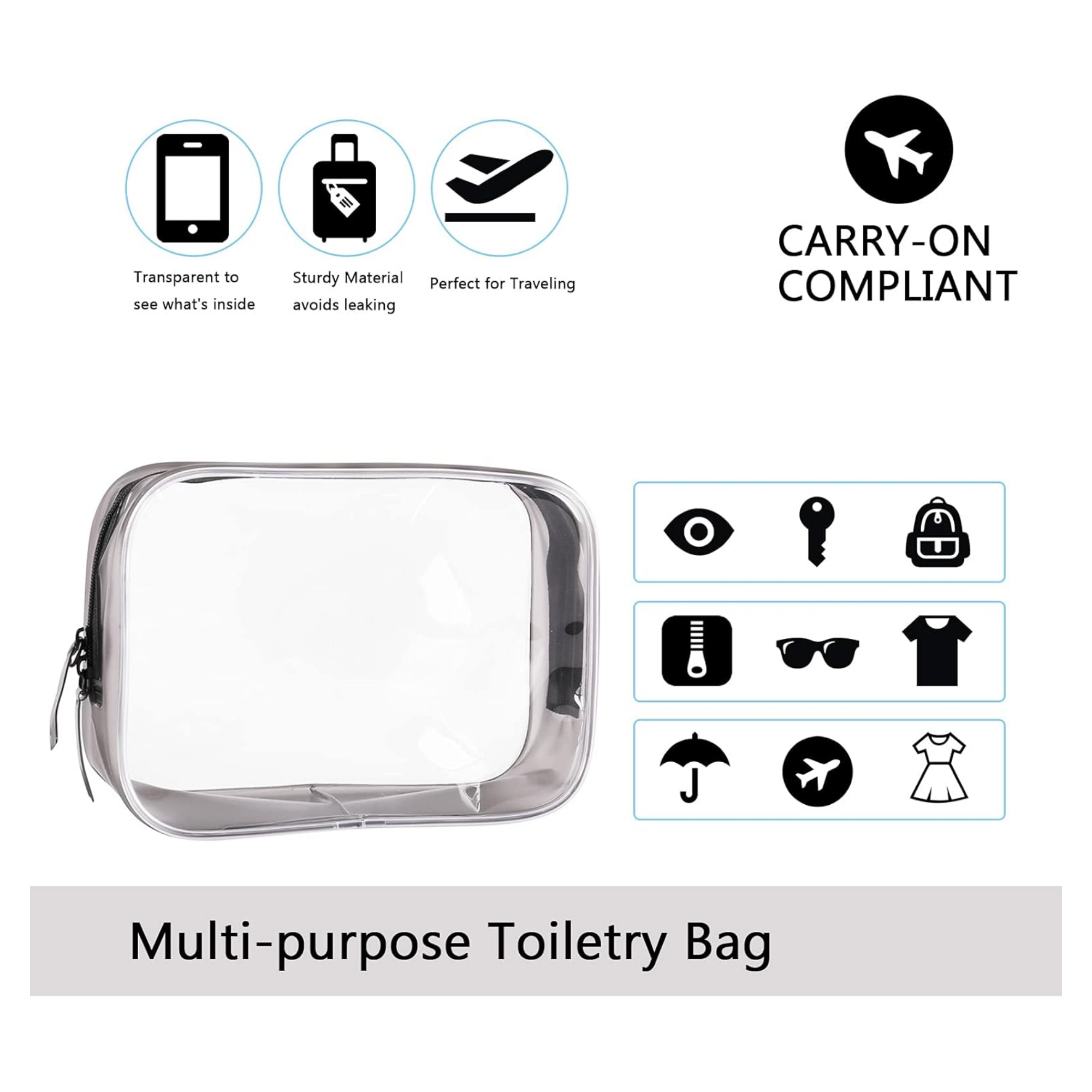 Clear Makeup Bag 5