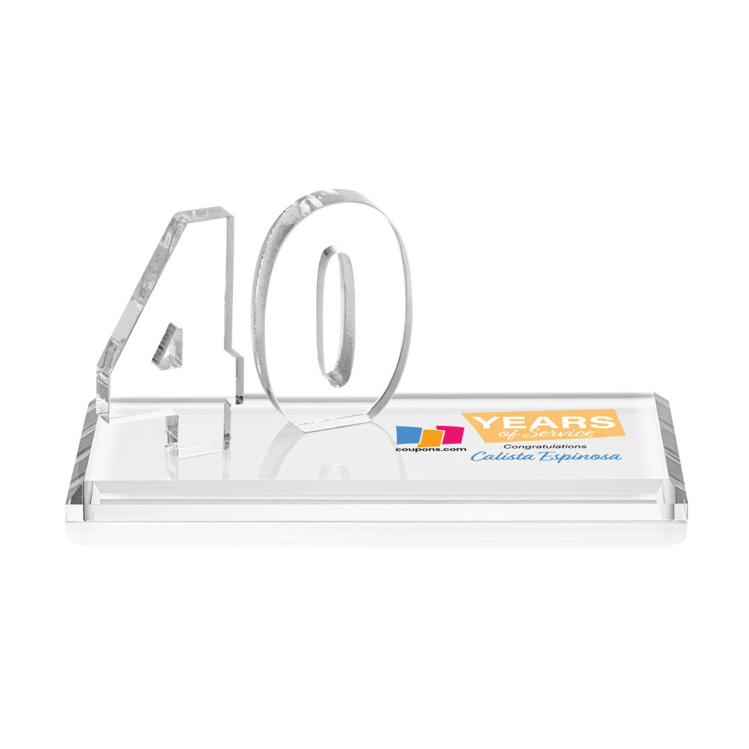 Northam Anniversary VividPrint™ Award - Clear 5