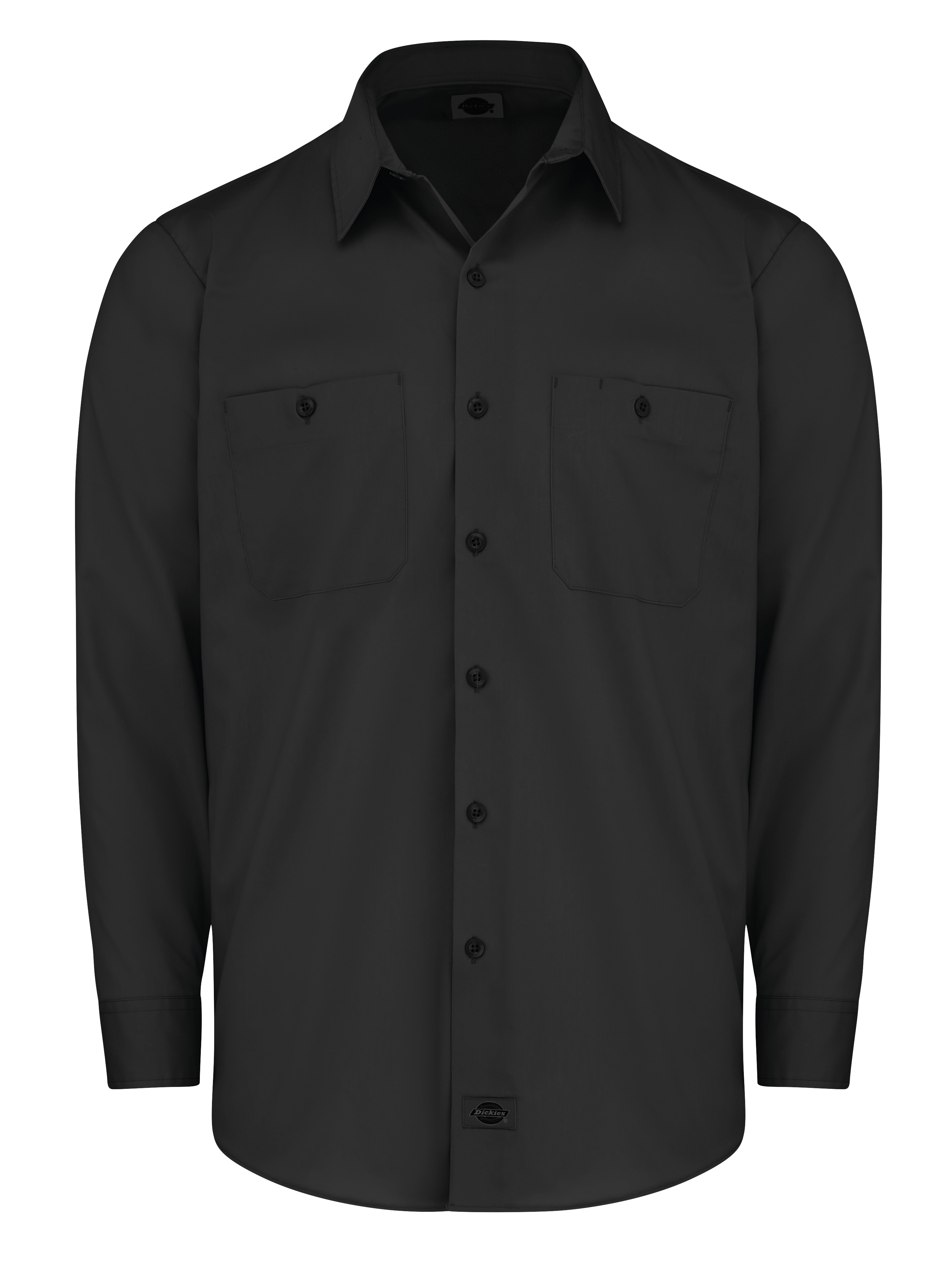Dickies® Men's Industrial WorkTech Ventilated Long-Sleeve Work Shirt With Cooling Mesh 6