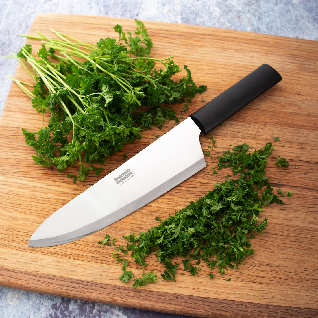 French Chef Knife w/Black Handle 3