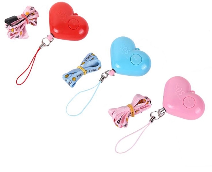 Heart Shape Anti-rape Alarm Device 1