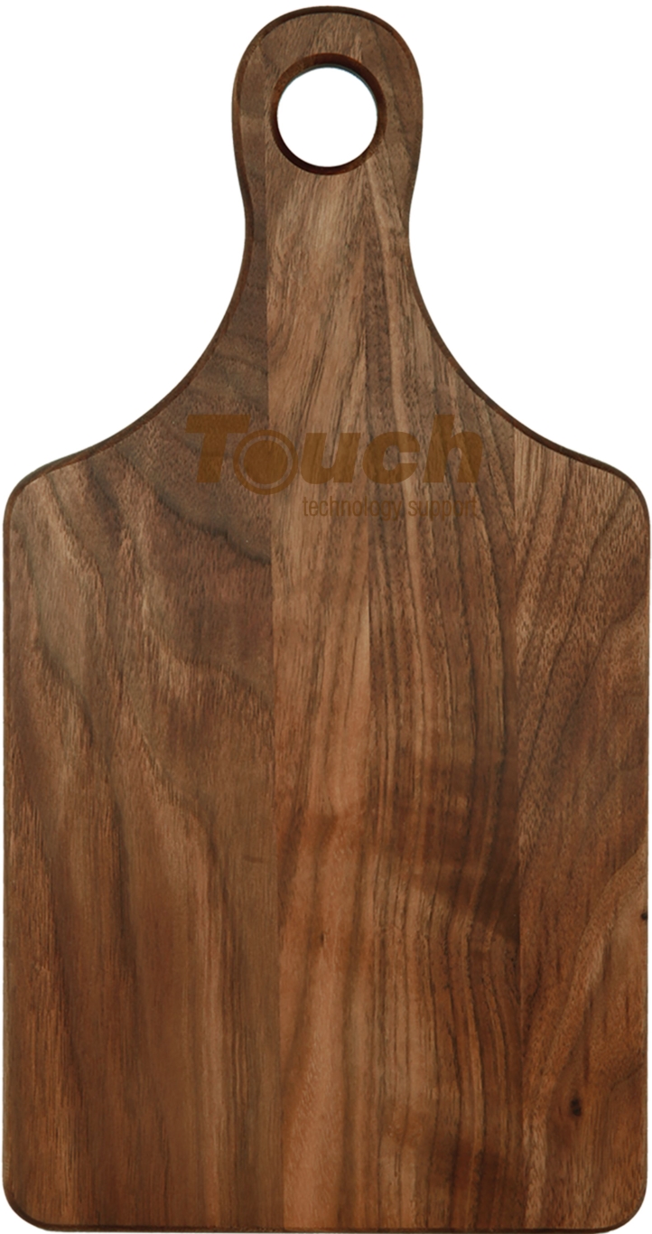 13 1/2" x 7" Walnut Paddle Shaped Cutting Board 13 1/2" x 7" Walnut Paddle Shaped MADE IN THE USA!