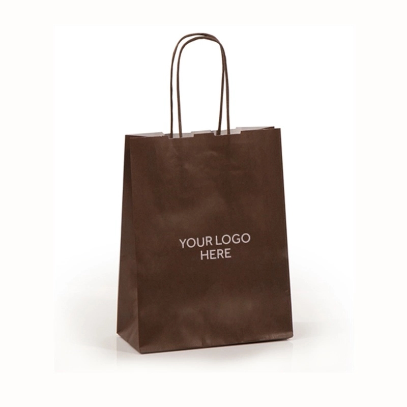 Kraft paper handle bag 4