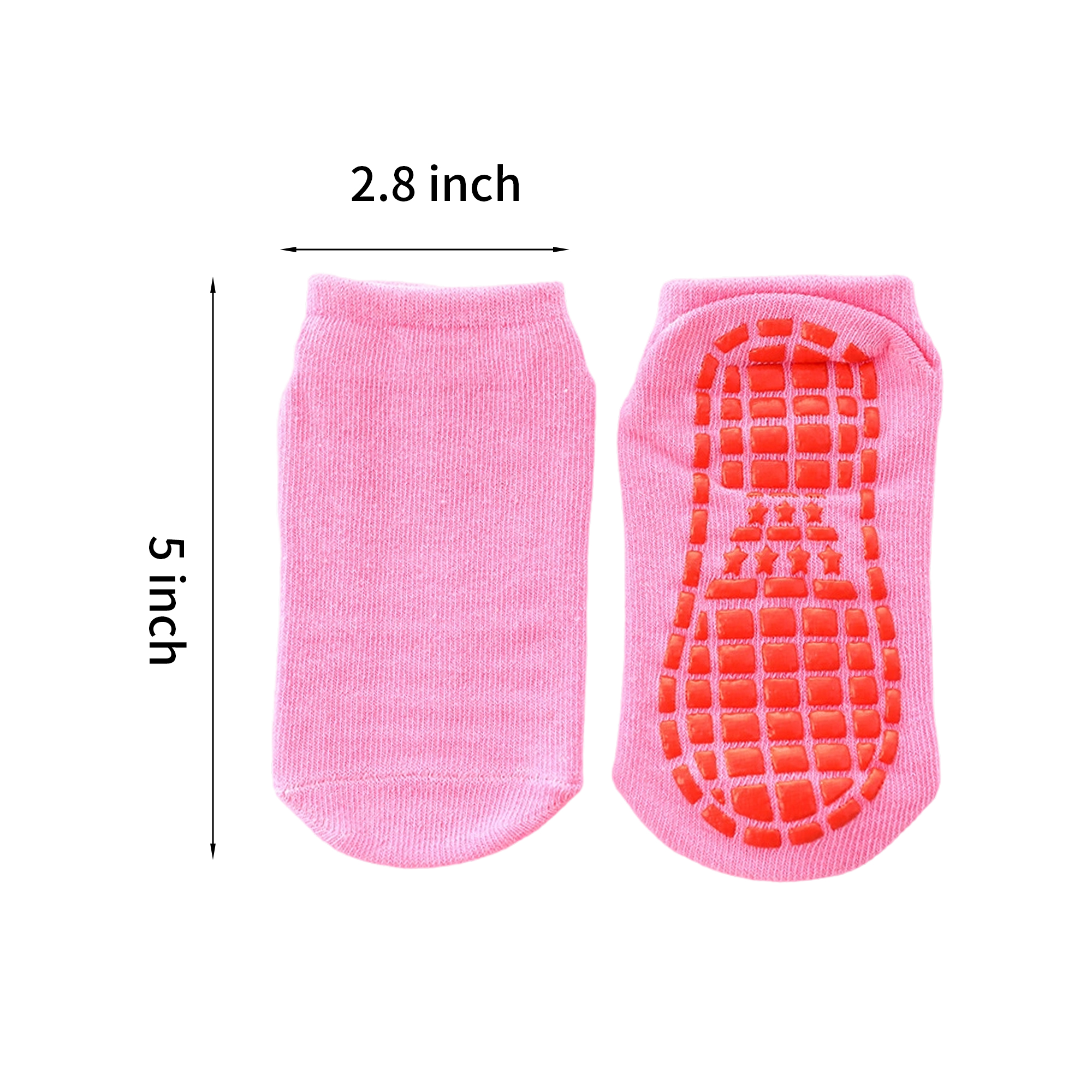 Cotton Baby Trampoline Sock With Non Slip Grip 5