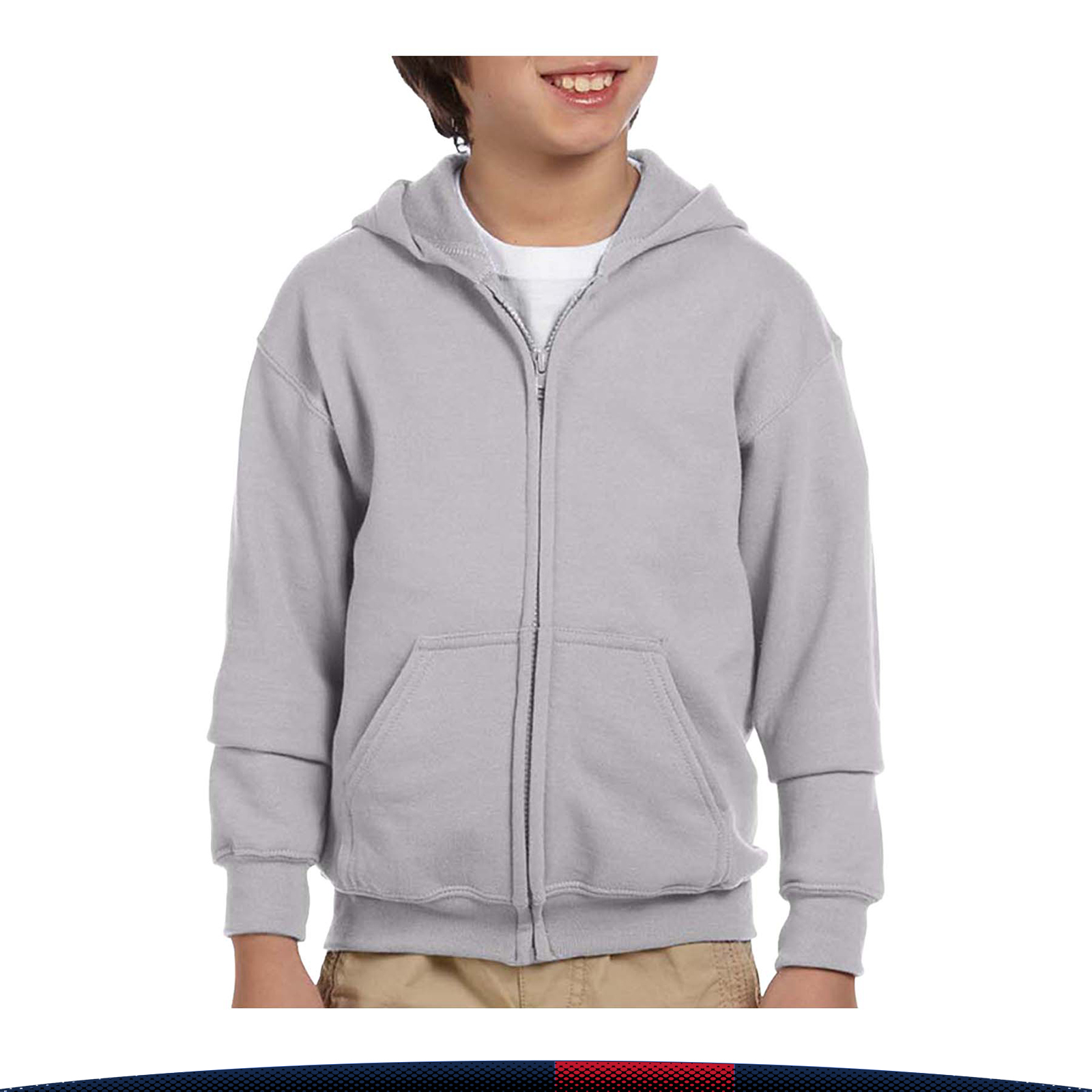 Gildan® Youth Full Zip Sweatshirts 1
