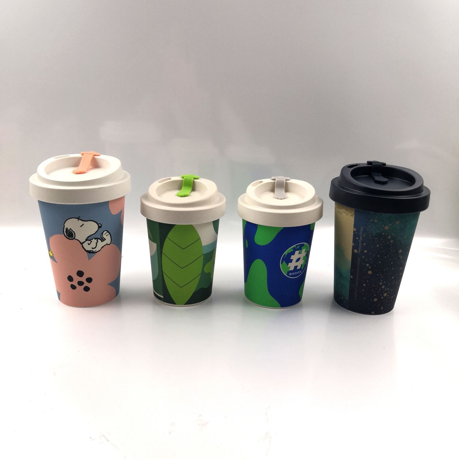 Bamboo Fiber Coffee Cups 2