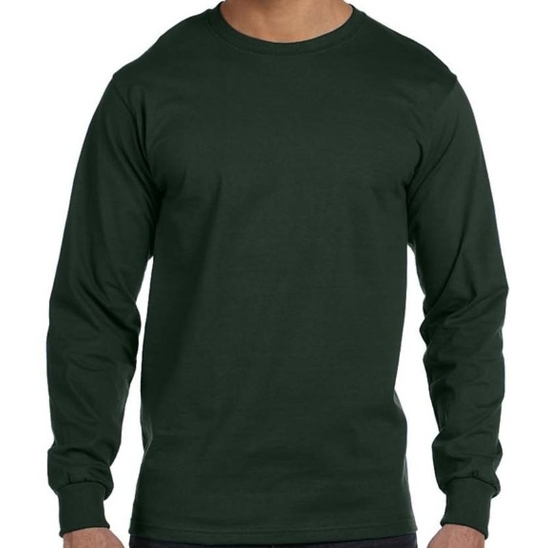 Hanes 6.1 Oz. Long-Sleeve Beefy-T® 12