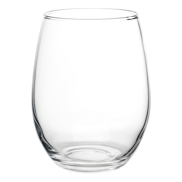 Liquid Lunch 15 oz Stemless Wine Glasses 85