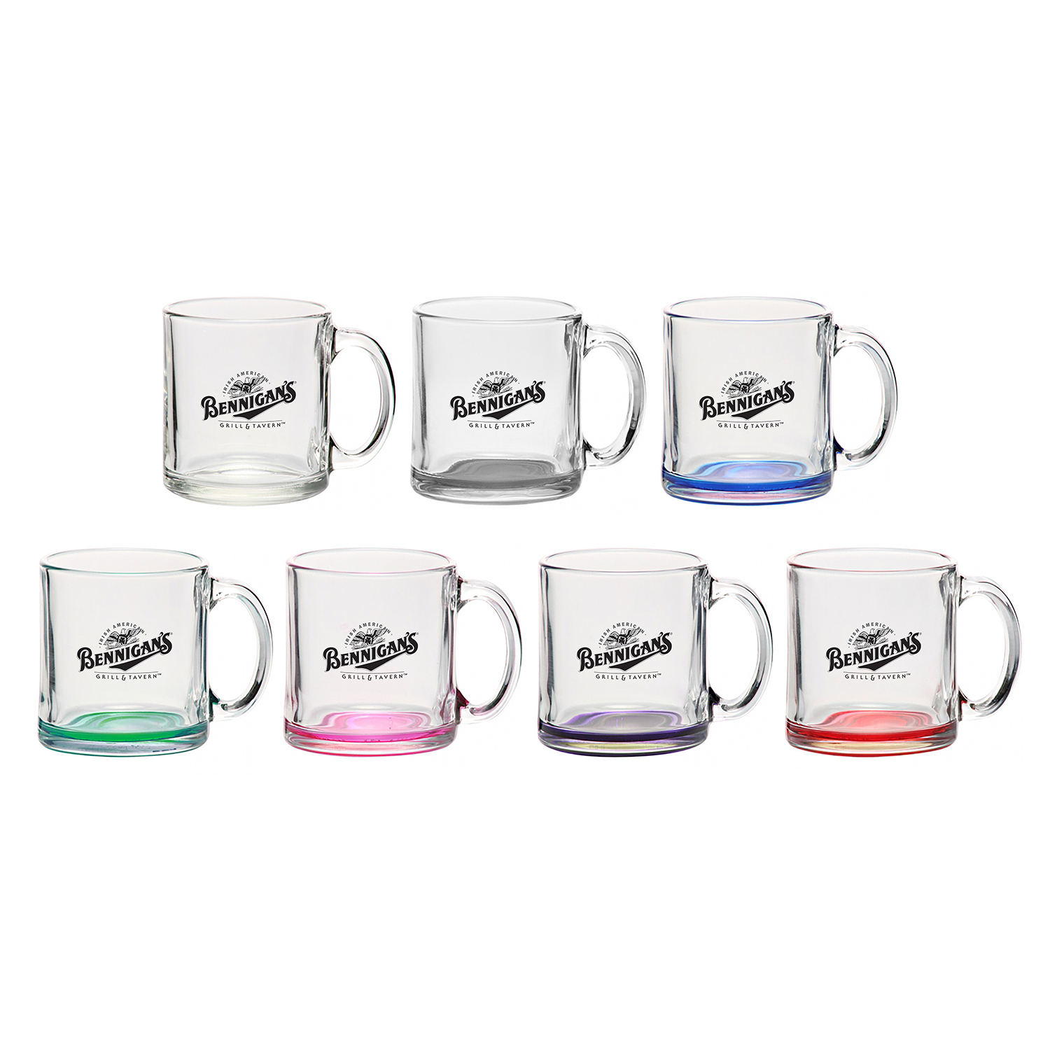 13 oz. Libbey ® Clear Glass Coffee Mugs 8